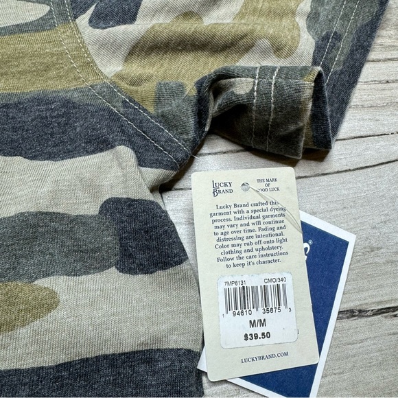 LUCKY Camo Shirt Size Men’s Medium - Picture 7 of 7